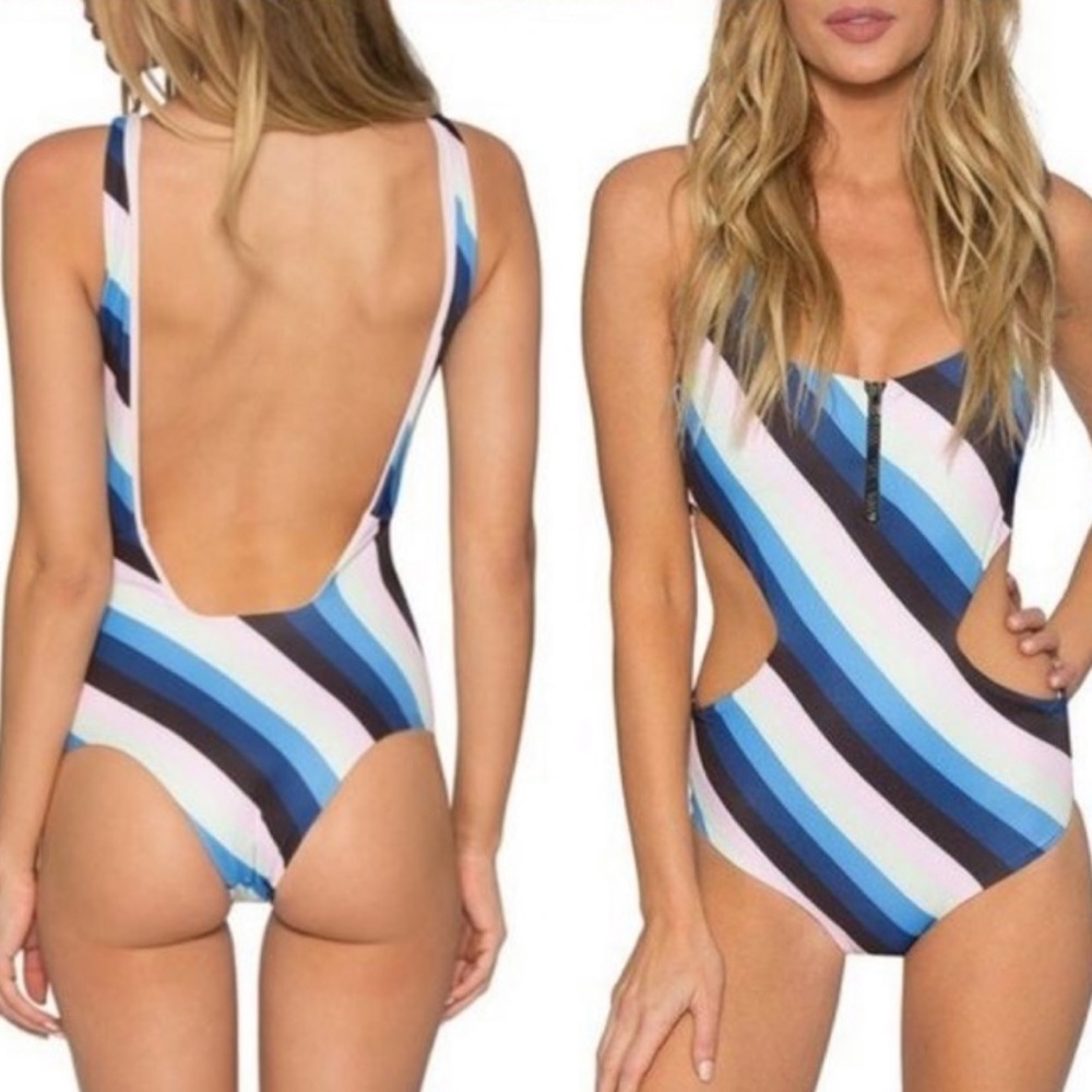 Tavik Victoria cutout one piece swimsuit size S